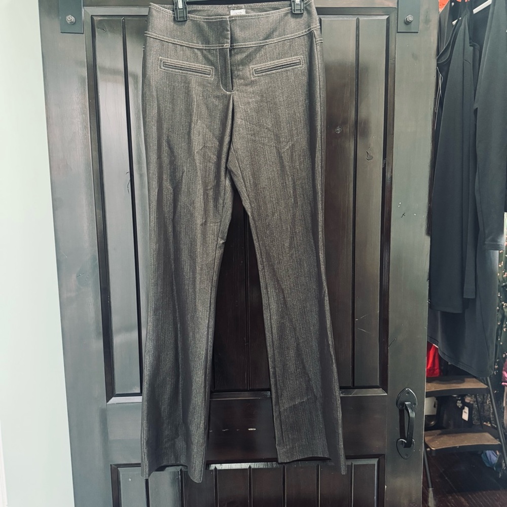Brand new brown Cache contour collection slimming wide leg pants.
